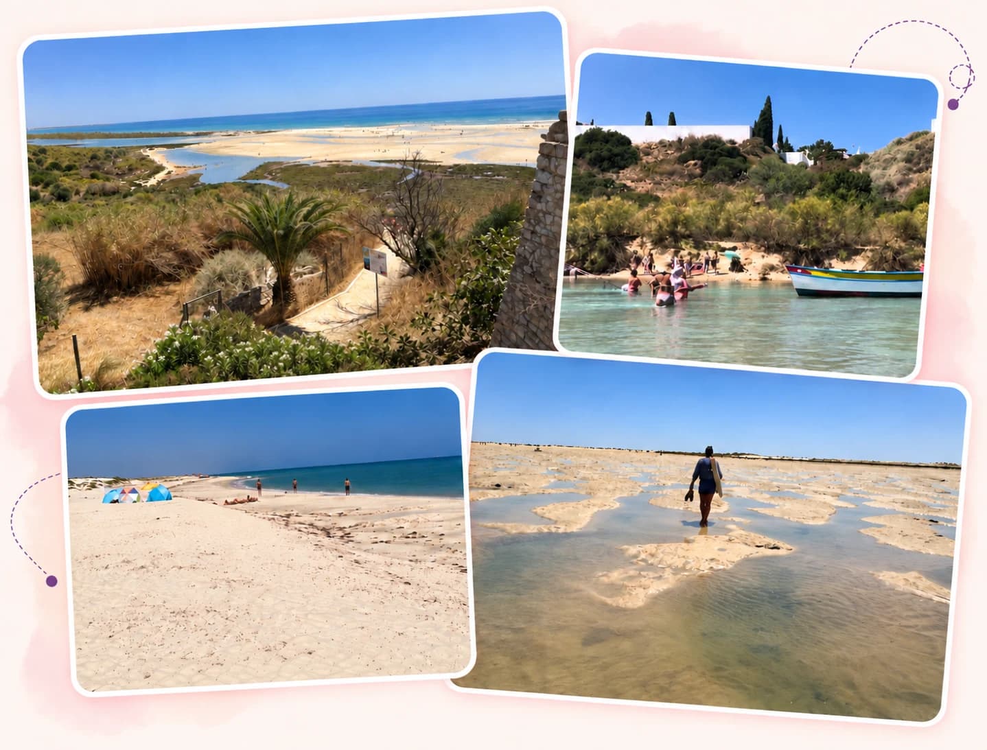 Tavira, the beaches and sandbanks. The shot that made the case.